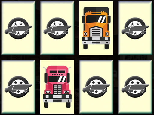 American Trucks Memory Game